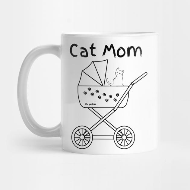 Cat Mom by Free Spirits & Hippies